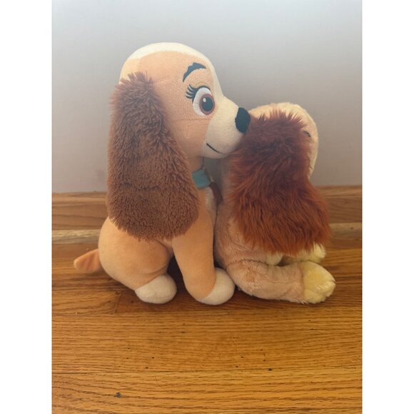Lady & The Tramp Plush Toys Set Disney Babies Collectible Soft Stuffed Animals - Picture 2 of 5